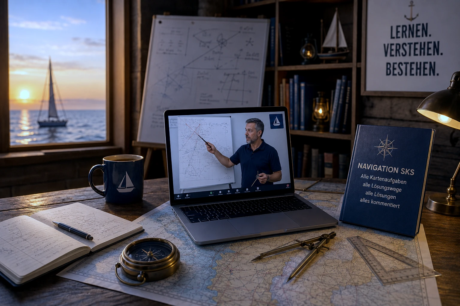 Interaktiver SKS Navigationsworkshop mit amtlichen Kartenaufgaben