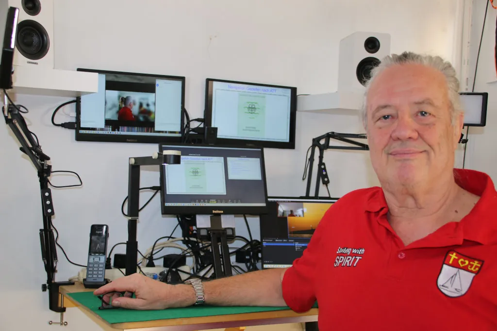 Live-Webinar-Studio von sportbootschule.TV