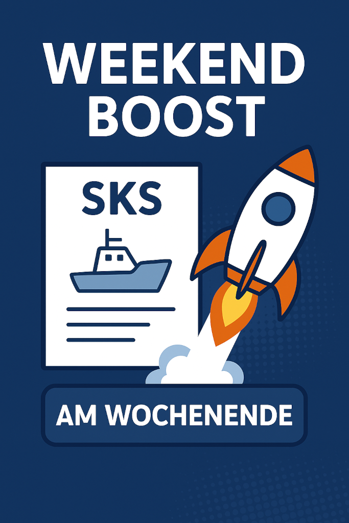 sportküstenschiffersche sks weekend boost Wochenende onlinekurs
